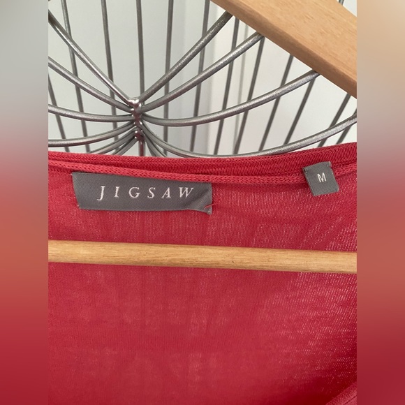 Jigsaw silk blend top - Picture 3 of 5